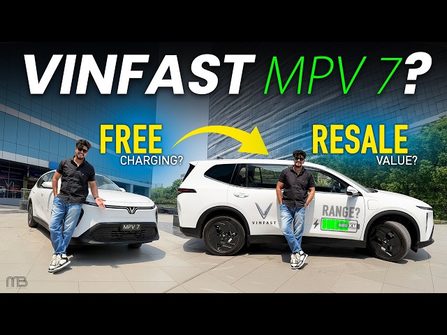 Vinfast MPV 7 Drive Review | Best Family 7 Seater Electric Car in 24.49 Lakh?