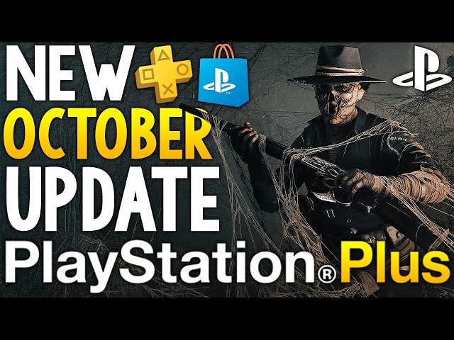 NEW PS Plus October 2026 Free Games UPDATE + Big FREE PS5 Game DLC!