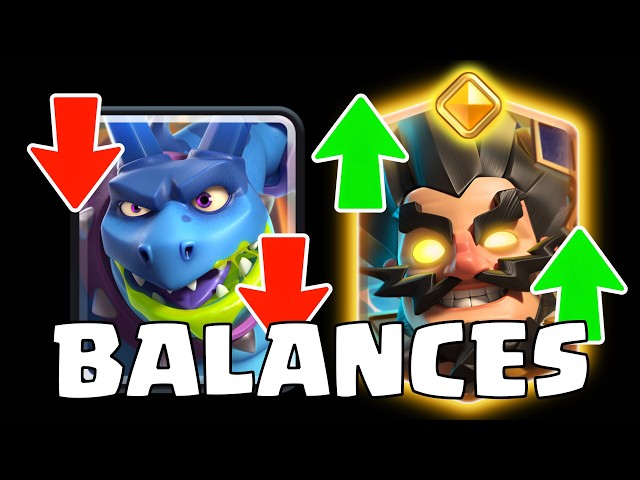 CLASH ROYALE HAS A BALANCING TEAM.