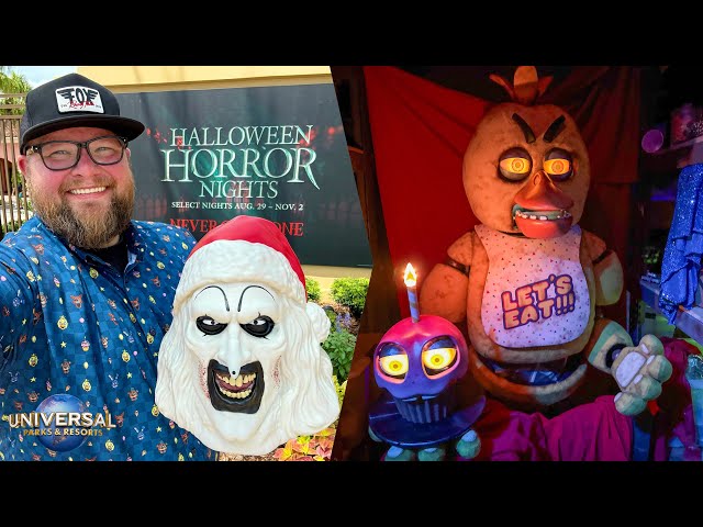 Halloween Horror Nights 2025 | Full Guide & Filming in Every House | Terrifier Wet Path | Universal 
