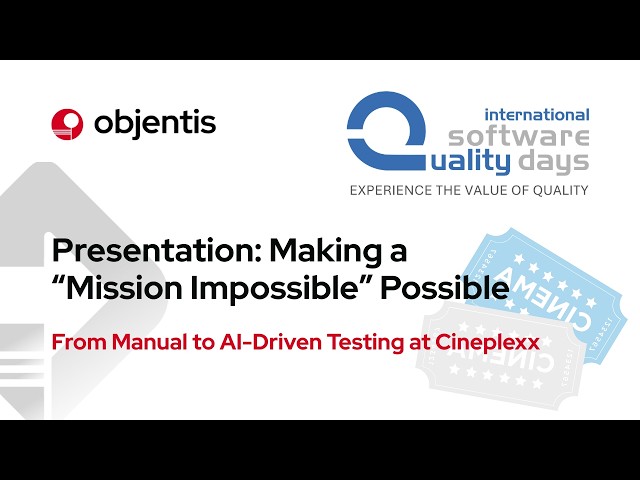 How to Automate Complex Systems Without Coding | Cineplexx Case (Software Quality Days Vienna)