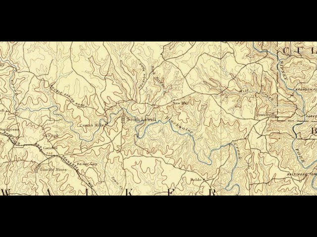 Understanding Maps,  Topography, and Historic Aerial Photos