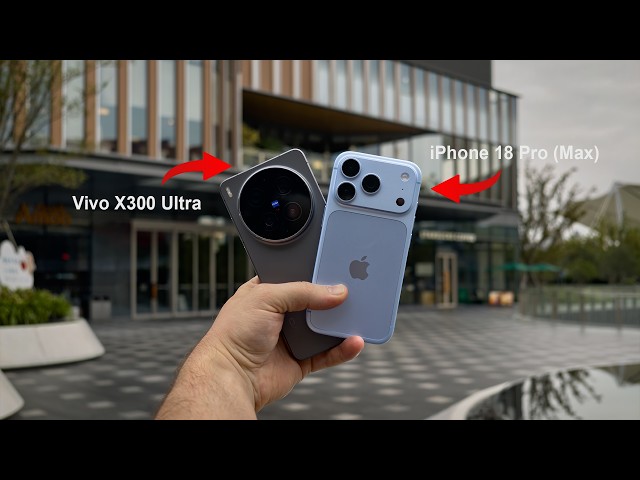 iPhone 18 Pro vs Vivo X300 ultra Camera Comparison!