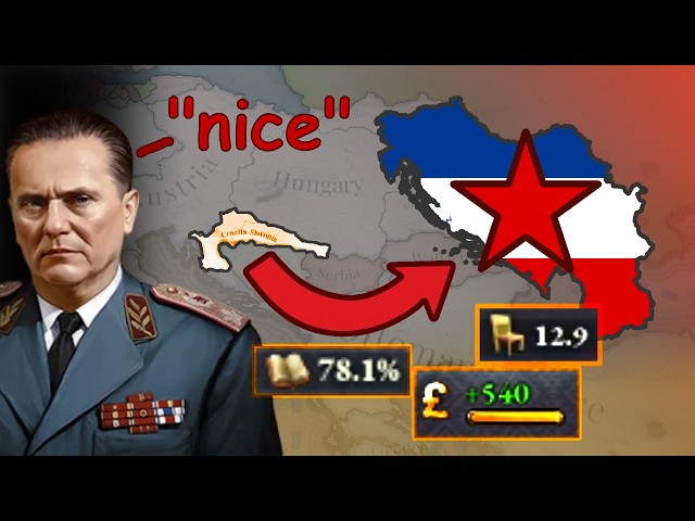 I Tried To Form Yugoslavia As The WEAKEST Puppet state ~Victoria 3