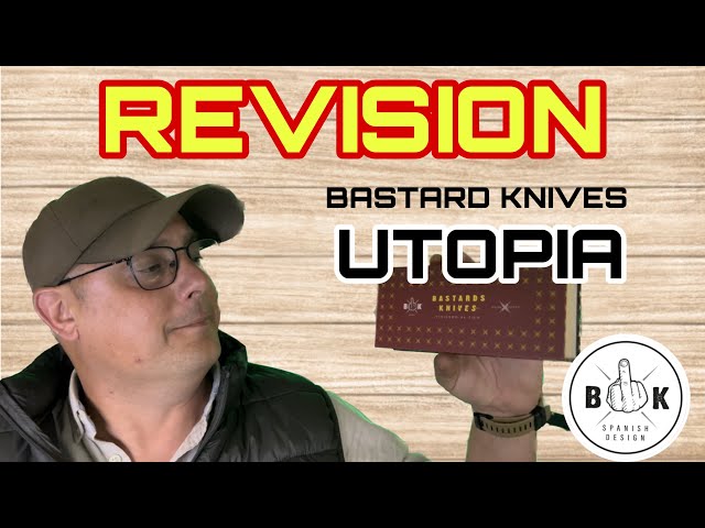 Una NAVAJA Gentelman fuera de lo común… BASTARDS KNIVES UTOPÍA