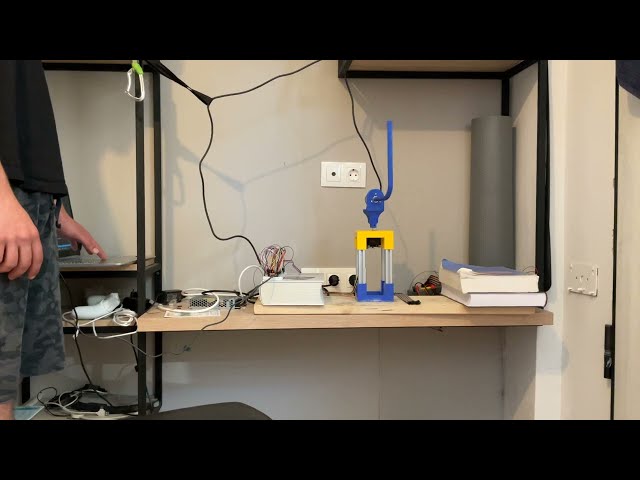 Inverted pendulum swing up and balance using RL