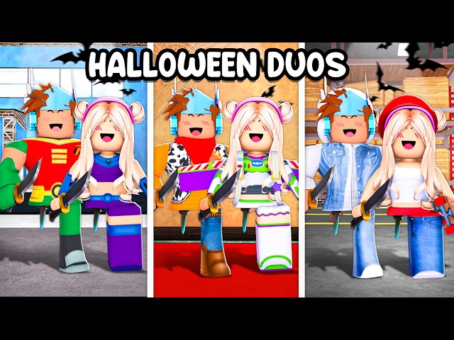 Playing as HALLOWEEN DUOS With My BOYFRIEND... (Murder Mystery 2)