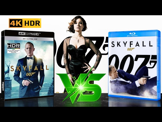 HDR vs SDR | 4K Blu-ray REVIEW |  Dolby Vision Analysis  | Skyfall 2012