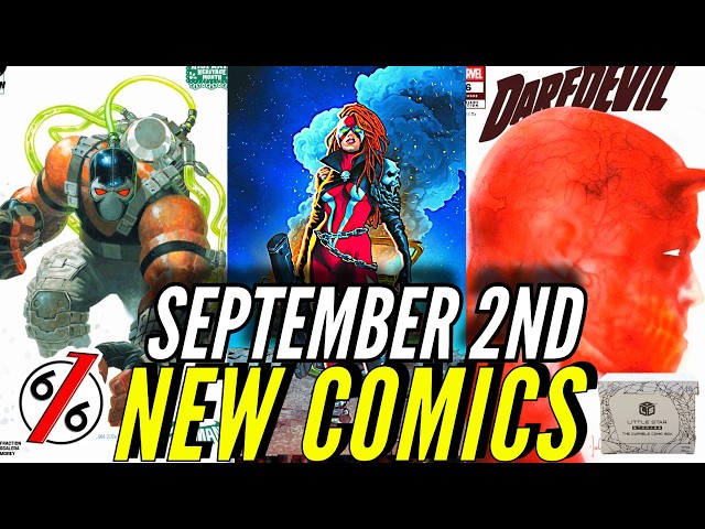 NEW COMIC BOOKS RELEASING SEPTEMBER 2ND 2026 DC  MARVEL COMICS PREVIEWS COMING OUT THIS WEEK #comics