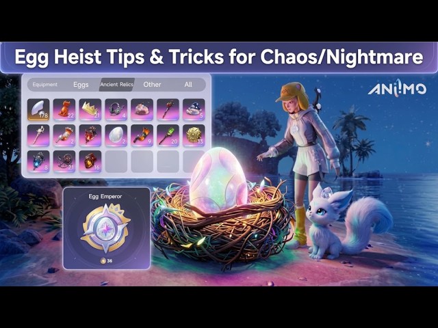 Chaos/Nightmare Egg Heist Tips & Tricks | Aniimo