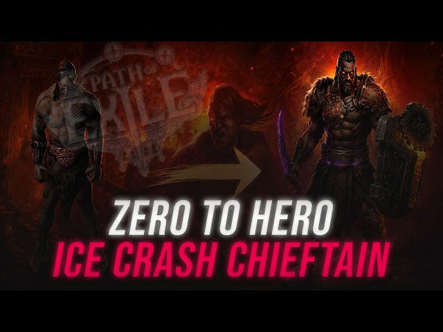 ZERO TO HERO Ice Crash Chieftain | Full Progression Guide | PoE 3.29 Allflame