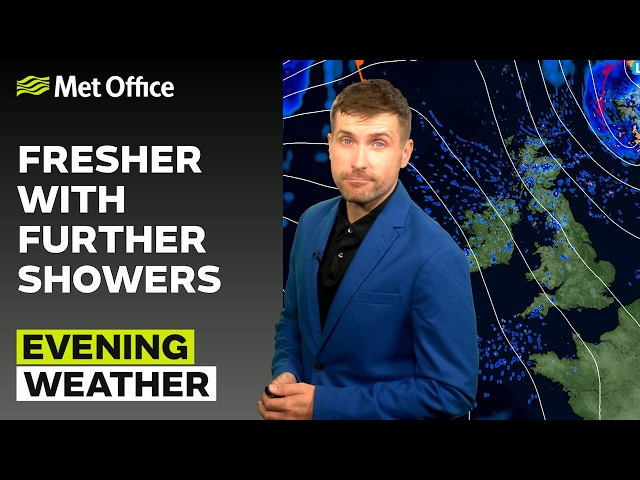 15/09/2026 - Feeling fresher tonight - Evening Weather Forecast UK - Met Office Weather