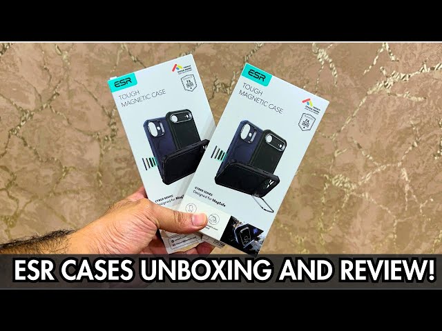 ESR CASES FOR IPHONE 17 PRO MAX. TESTED AND REVIEWED!