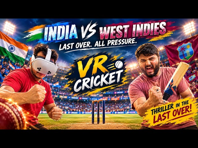 🔴 24 HOURS LIVE 🔥 IND vs WI 🇮🇳🏏 | IB Cricket VR | LAST BALL THRILLER 😱 | INSANE CHASE!