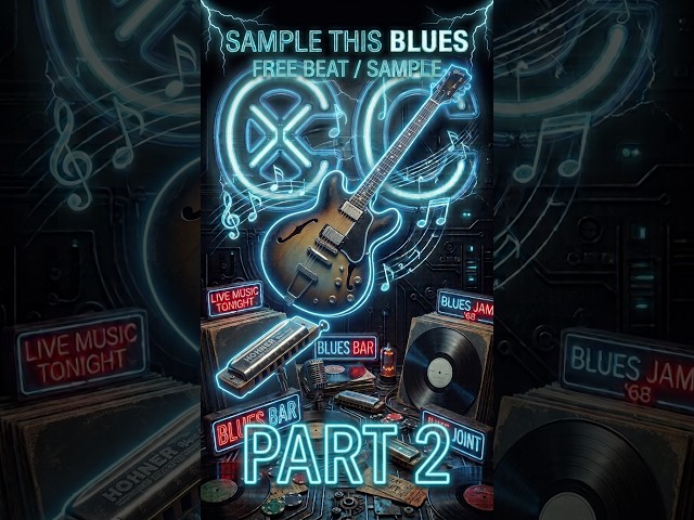 SAMPLE THIS PART 2: 81 BPM C Blues Guitar Sample Royalty Free / CC BY  #guitar #bluesguitar