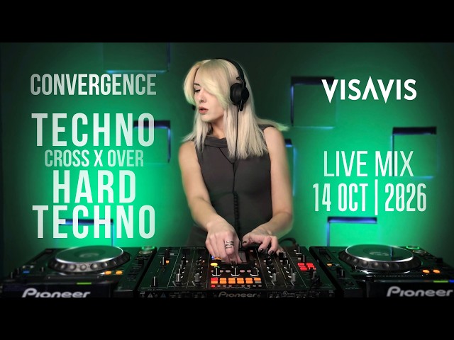 CONVERGENCE: Techno x Hard Techno | Live DJ Set | Visavis DJ | Oct 14 2026