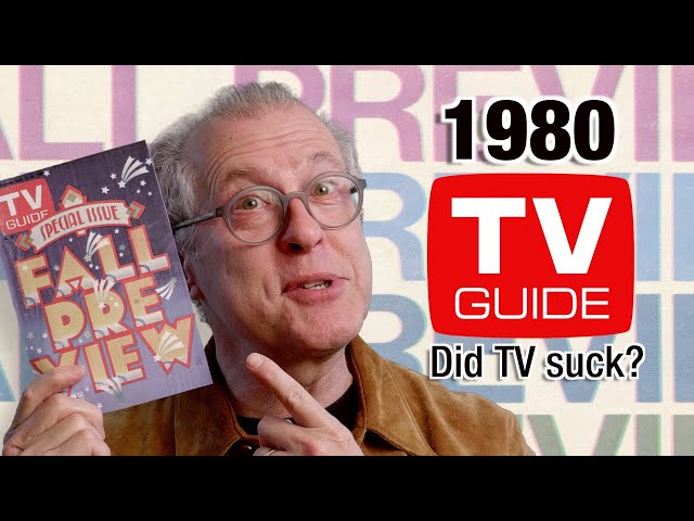 TV Guide 1980 Fall Preview. Did TV suck in 1980?