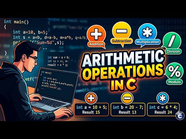 Arithmetic Operators in C Programming: The Complete Guide for Beginners 💻