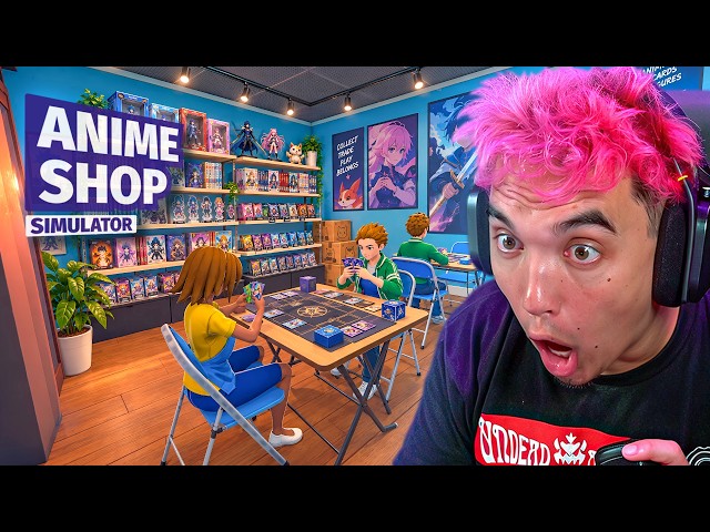 WE OPEN AN OTAKU SHOP 🐲 Anime Shop Simulator | Kick Stream