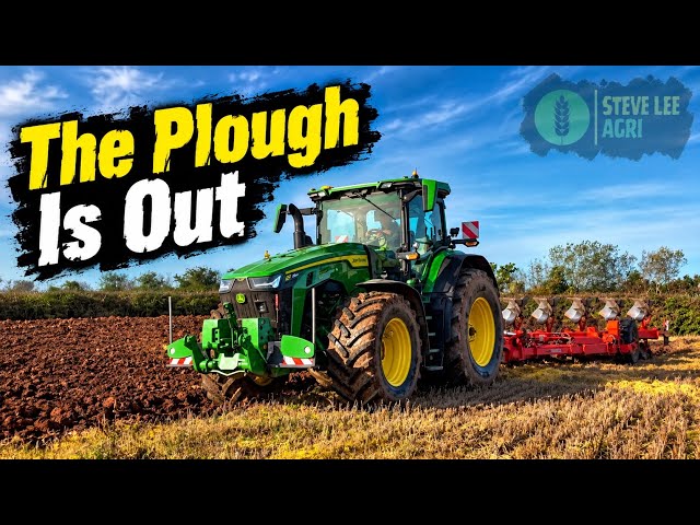 AUTUMN PLOUGHING STARTS, BOTH DRILLS ARE ON AND SEEDS ROLLED IN! 