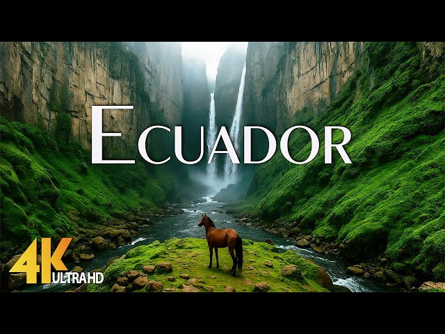Ecuador From Above (4K Cinematic) | Breathtaking Landscapes & Moving Music