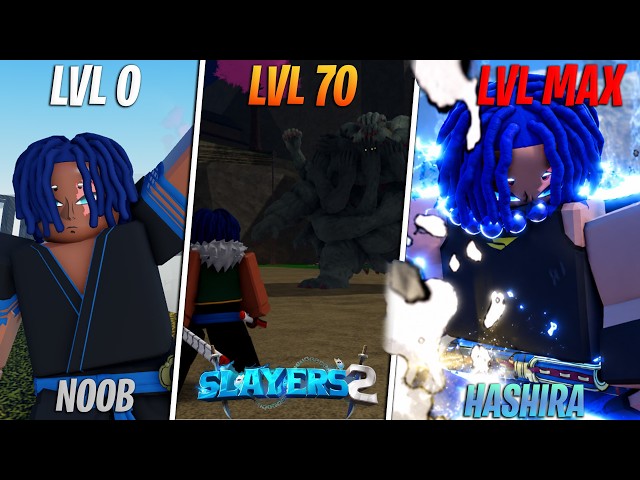 FULL Project Slayers 2 SOLO PROGRESSION Noob To MAX OUT HASHIRA!