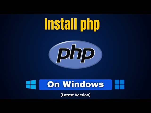 How to install PHP 8.4.14 on Windows 11