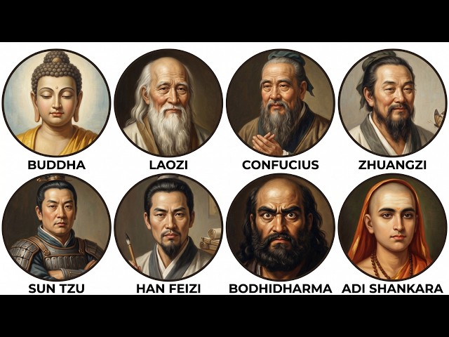 Every Eastern Philosopher Explained - in 6 minutes
