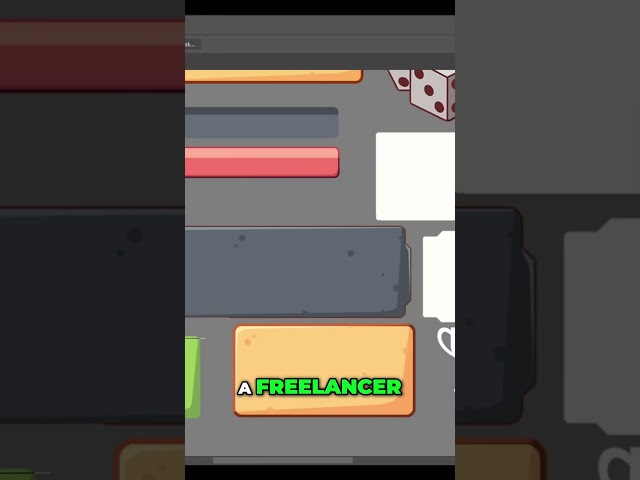 AI UI Magic: From Zero to Game-Ready in Seconds! #shorts