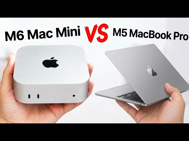 M6 Mac Mini против M5 MacBook Pro! (Сравнение) (Обзор)