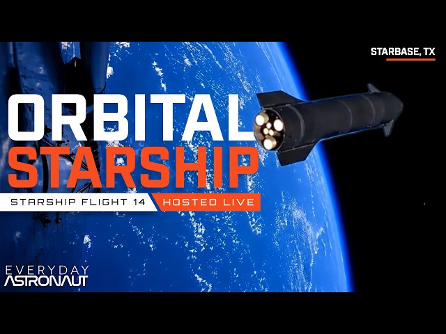 [4K] Watch the FIRST Orbital Starship Mission!!!