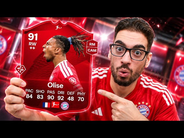 91 BUNDESLIGA POTM OLISE SBC PLAYER REVIEW | FC 27 ULTIMATE TEAM