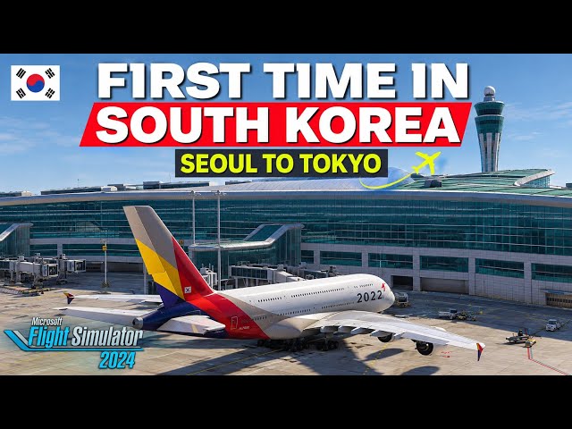 First Time Flying From South Korea | Group Flight - Seoul To Tokyo (Narita) | MSFS 2024 VATSIM