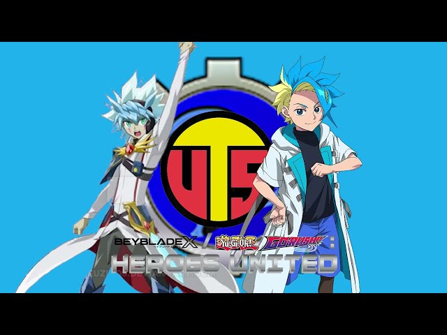 beyblade x/yugioh go rush!!: heroes united official theme song @BeybladeOfficial and @yugioh