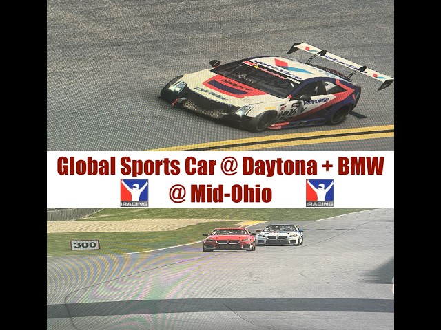 Global Sports Car @ Daytona - iRacing Gameplay