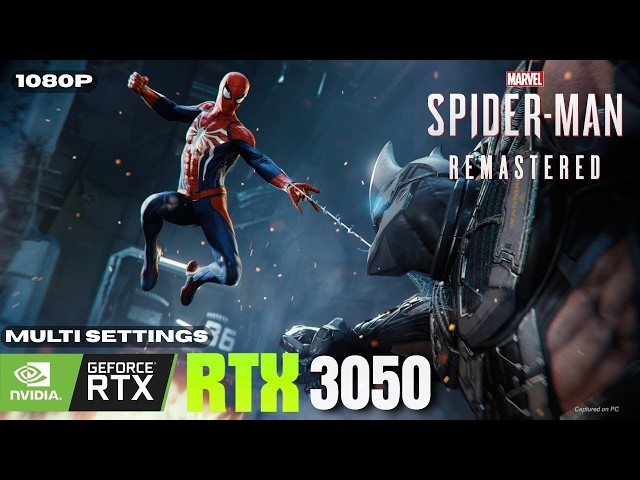 Marvel’s Spider-Man Remastered - Casual Free Roam & Swinging | RTX 3050 4GB #shorts