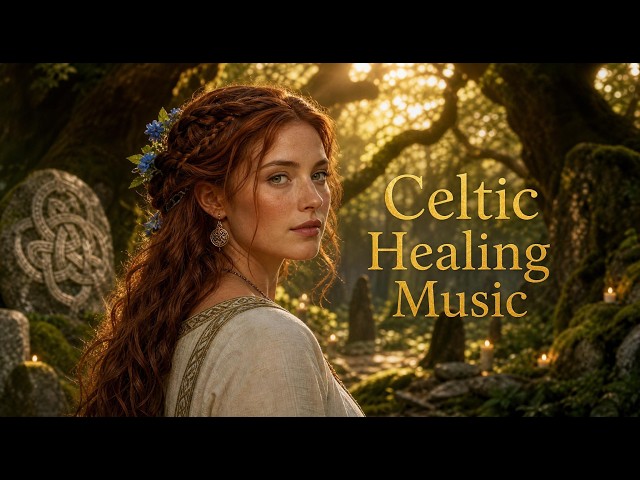 Peaceful Celtic Gaelic Songs of Ireland | Irish Vocals, Harp & Magical Woodland Music