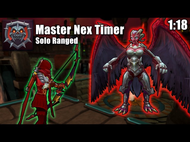 Nex Master Timer Ranged on RuneScape (1:18)