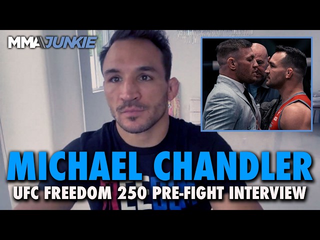Michael Chandler: Conor McGregor and I will fight 'in the UFC or not' | UFC White House
