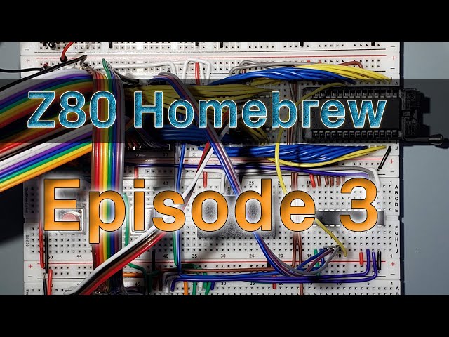 Z80 Homebrew - Getting more out of the clock - Ep3