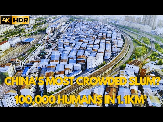 INSIDE China's Most Crowded Slum: 100,000 Humans in 1.1KM² | Kowloon Walled City 2.0 ?