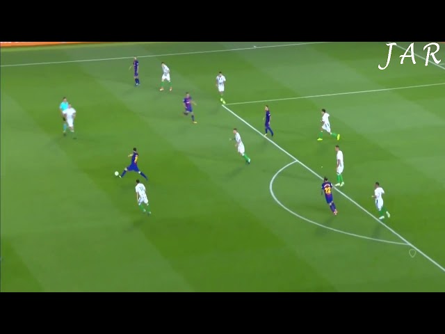 Lionel Messi All Shots off the Woodwork vs. Real Betis