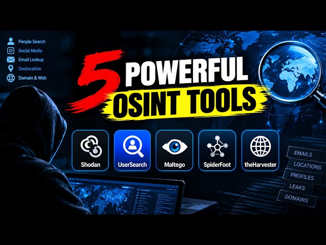 5 Powerful OSINT Tools That Reveal Digital Footprints (2026)