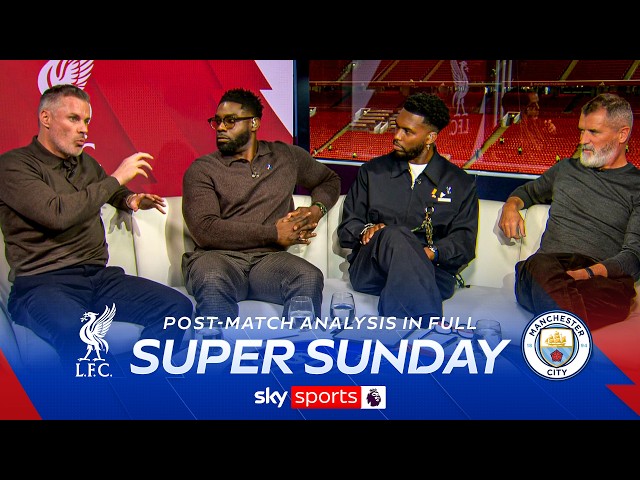 Keane, Sturridge Richards & Carra FULL post-match analysis | Liverpool 0-3 Man City