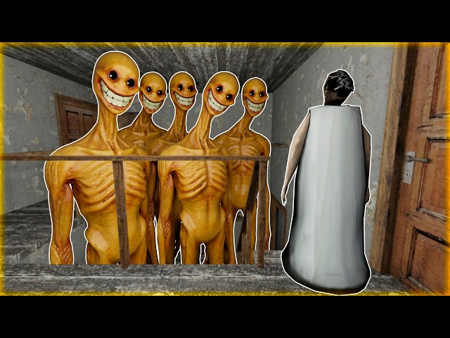 Granny vs 5 Verity in Granny House | 3D Animation Story
