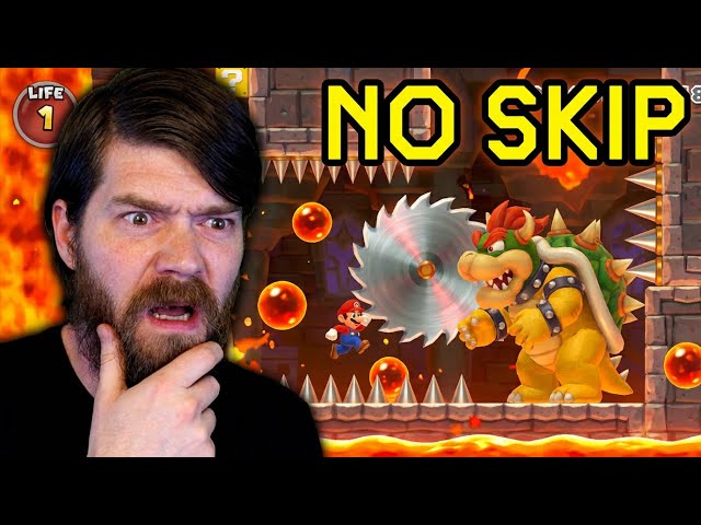Expert Mode is Brutal! SMM2 Endless Expert No Skip [01]
