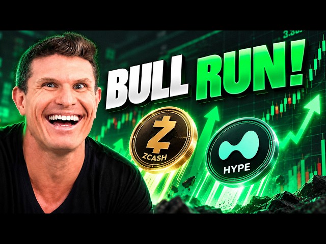 🚨 Zcash & HYPE Lead Crypto: The Altcoins I'm Watching