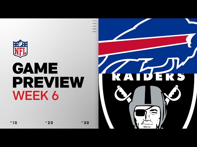 Buffalo Bills vs Las Vegas Raiders | 2026 Week 6 Game Preview