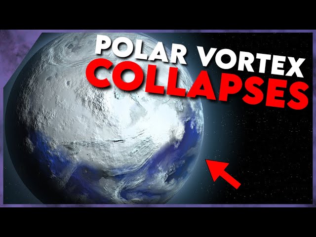 THE ICE AGE IS COMING!🥶 Scientists are worried about a POLAR VORTEX COLLAPSE!