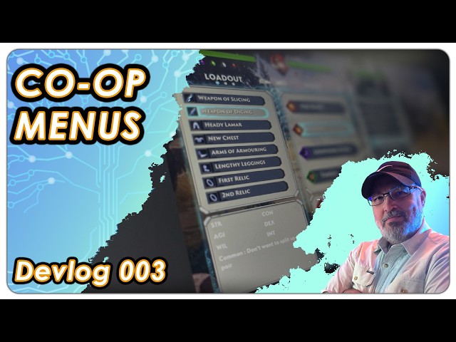 How I Made Couch Co-op Menus - Devlog 003